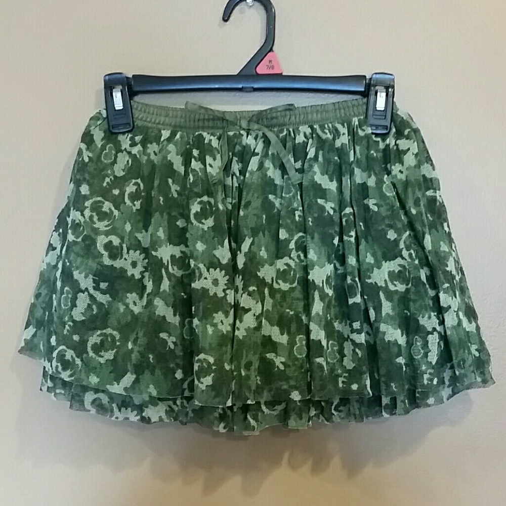 Camouflage skirt